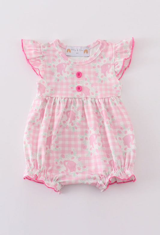 Girl’s Pink Barbie Bubble