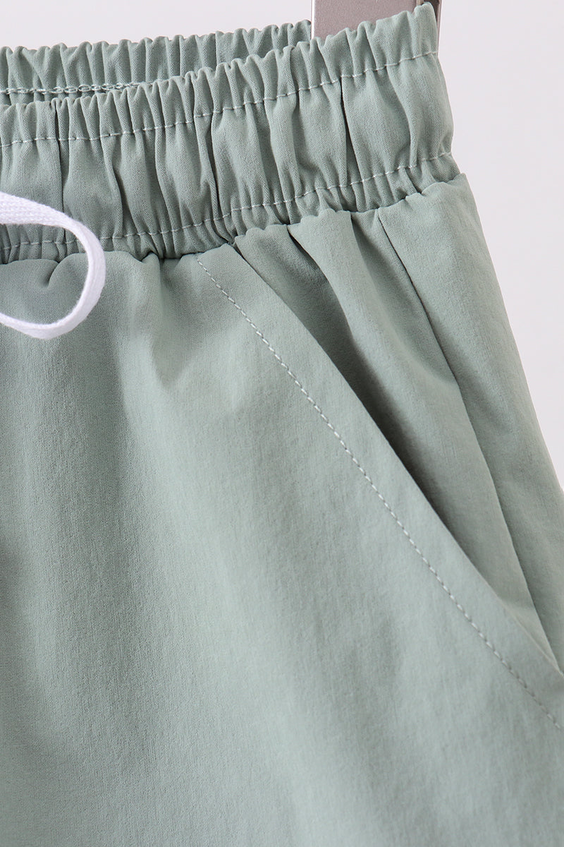 Sage pocket performance shorts