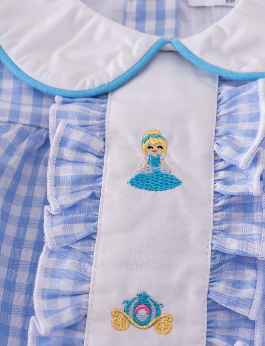 Blue Princess Pumpkin Girl Bubble