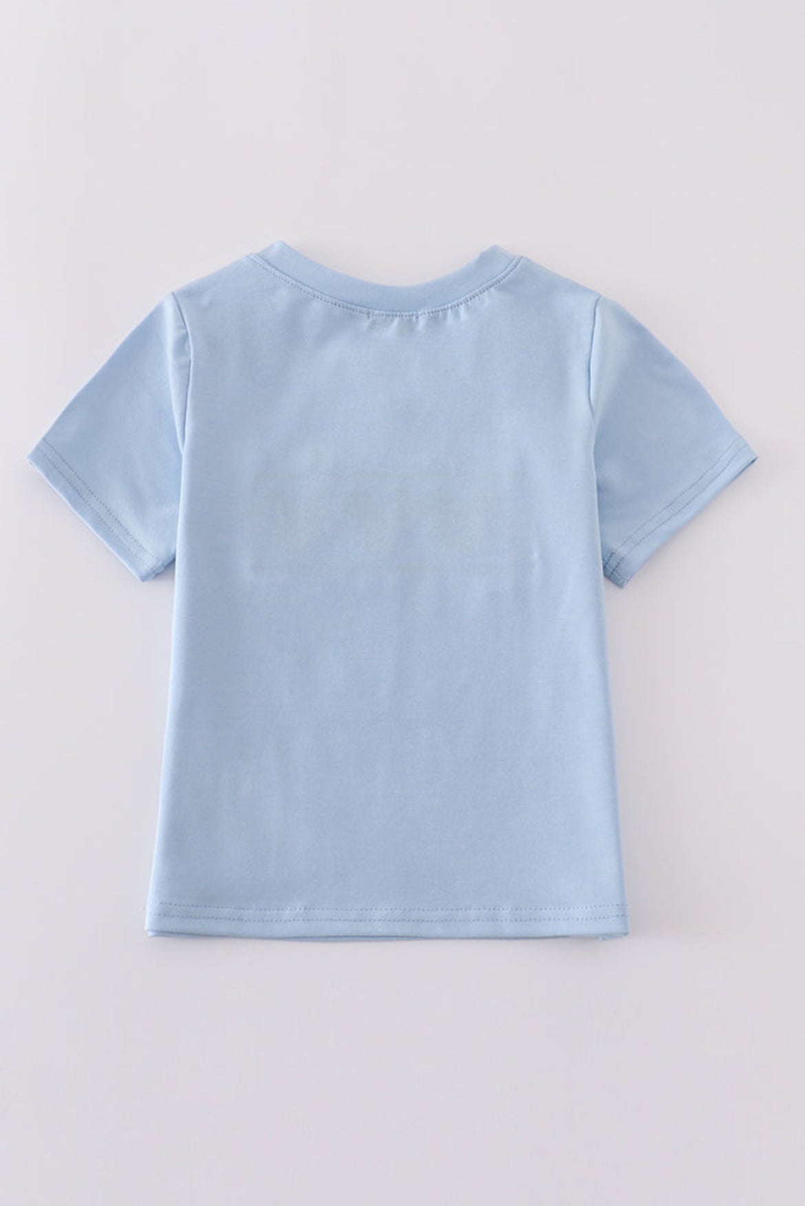 Boy’s Blue Character French Knot Shirt