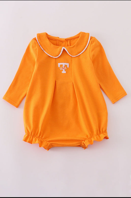 Orange Tennessee Go Vols Embroidery Unisex Bubble￼