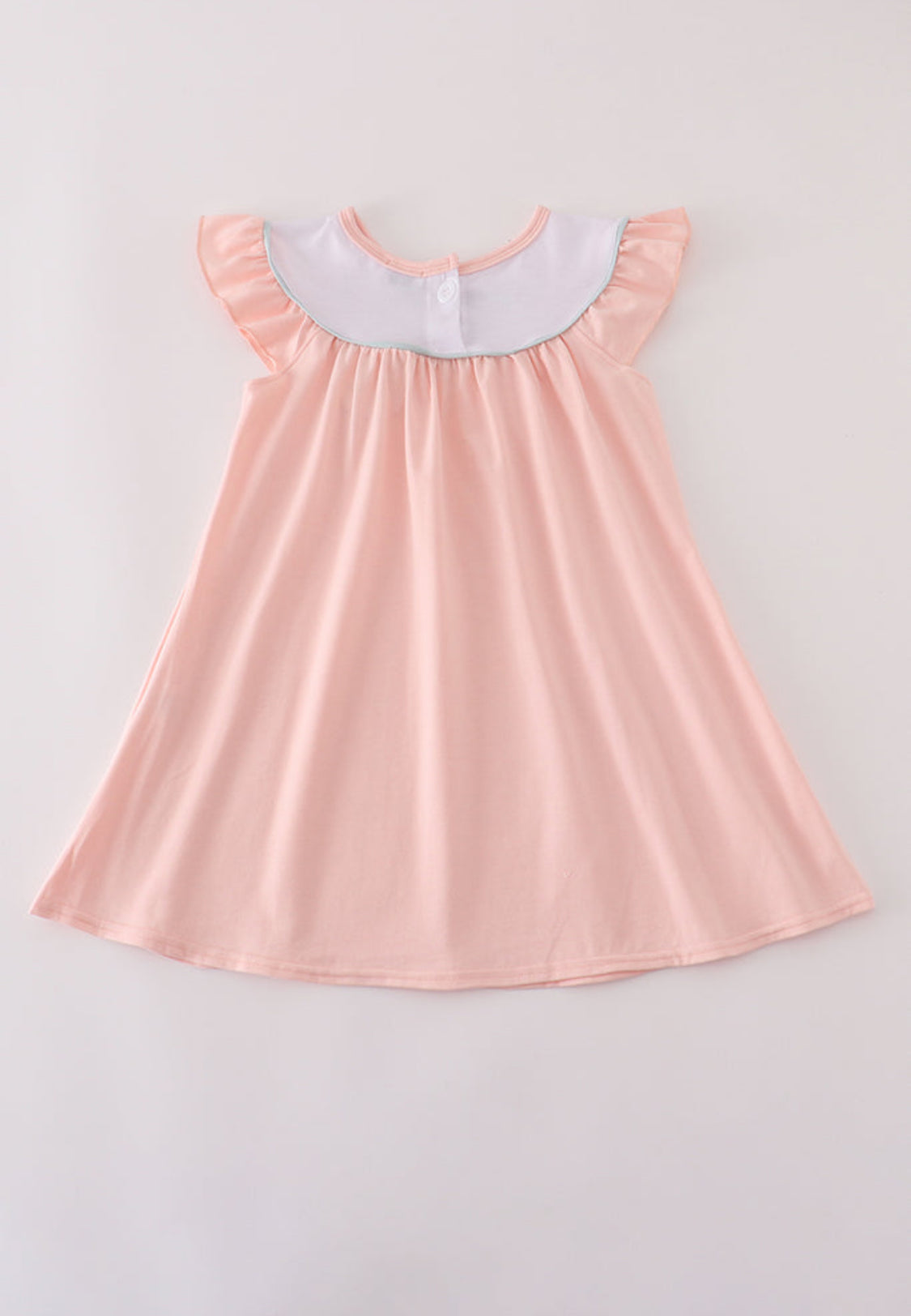 Pink Embroidery Girl’s Dress