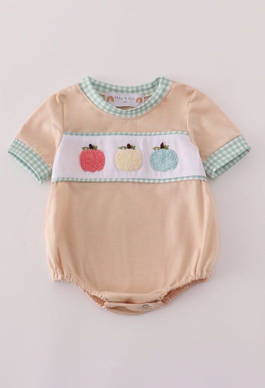 Beige French Knot Boy’s Bubble