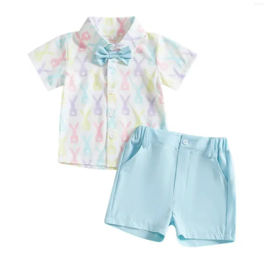 Boy’s Spring Bow Tie Set