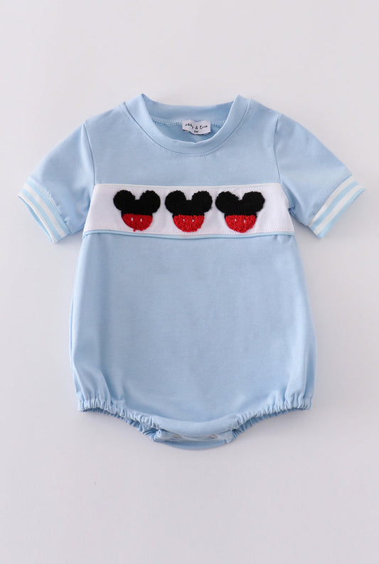 Boys Blue Character French Knot Bubble