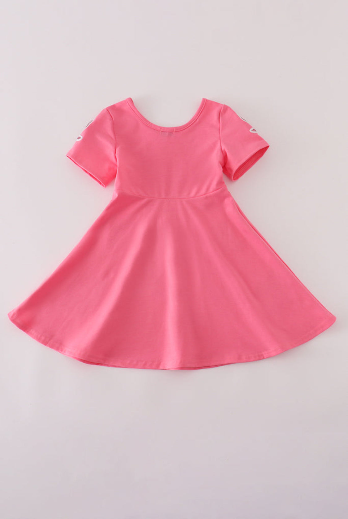Pink Bow Sequin Girl’s Dress