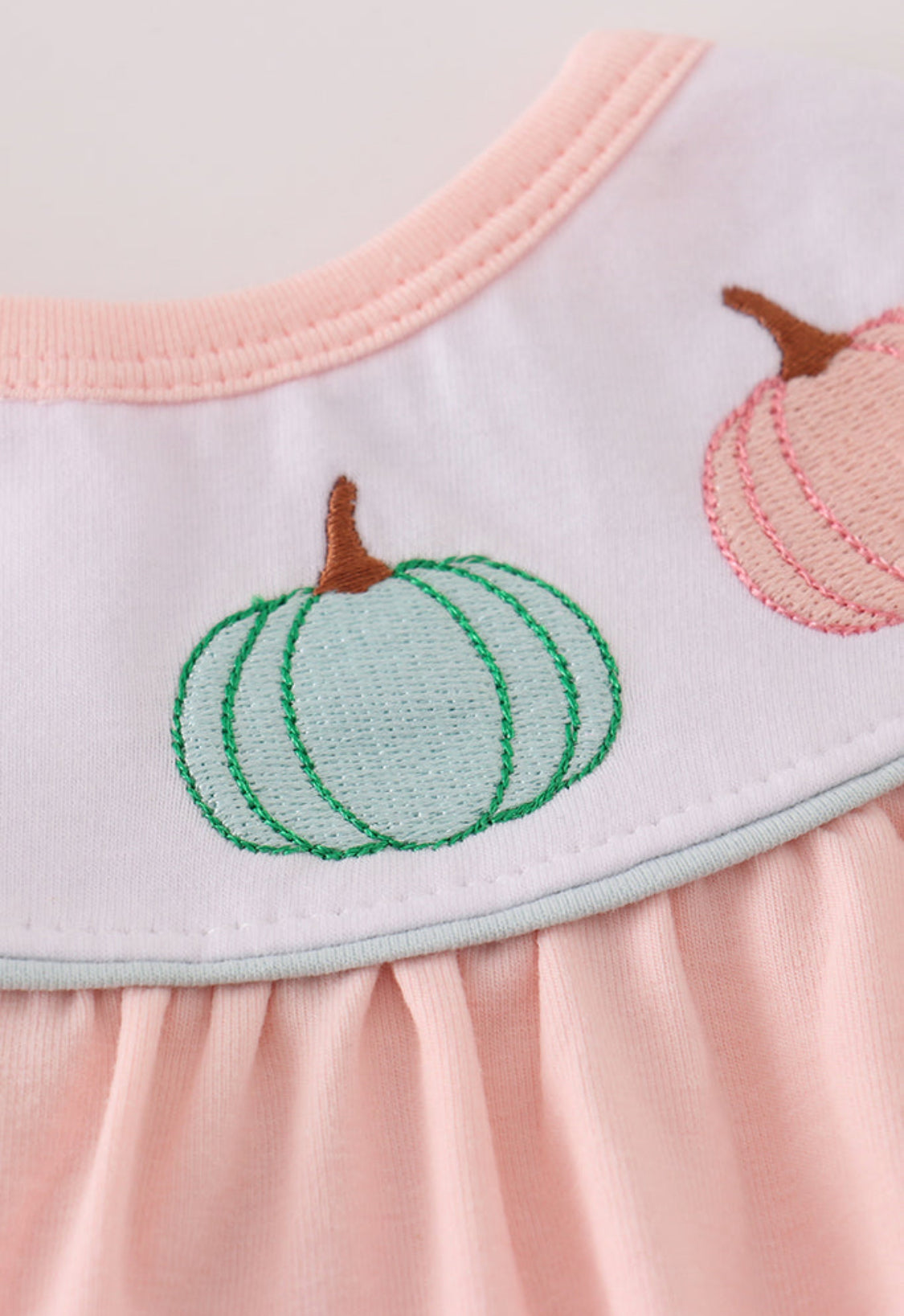 Pink Embroidery Girl’s Bloomer Set
