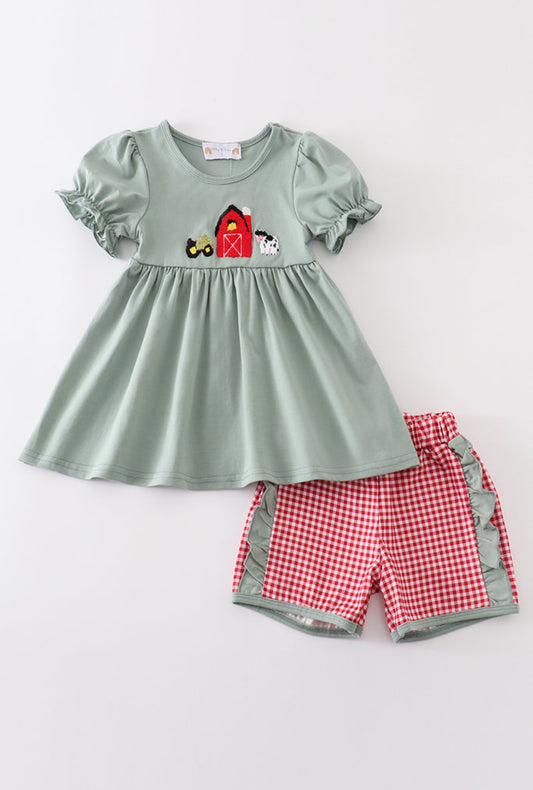 Sage Farm French Knot Girl Set