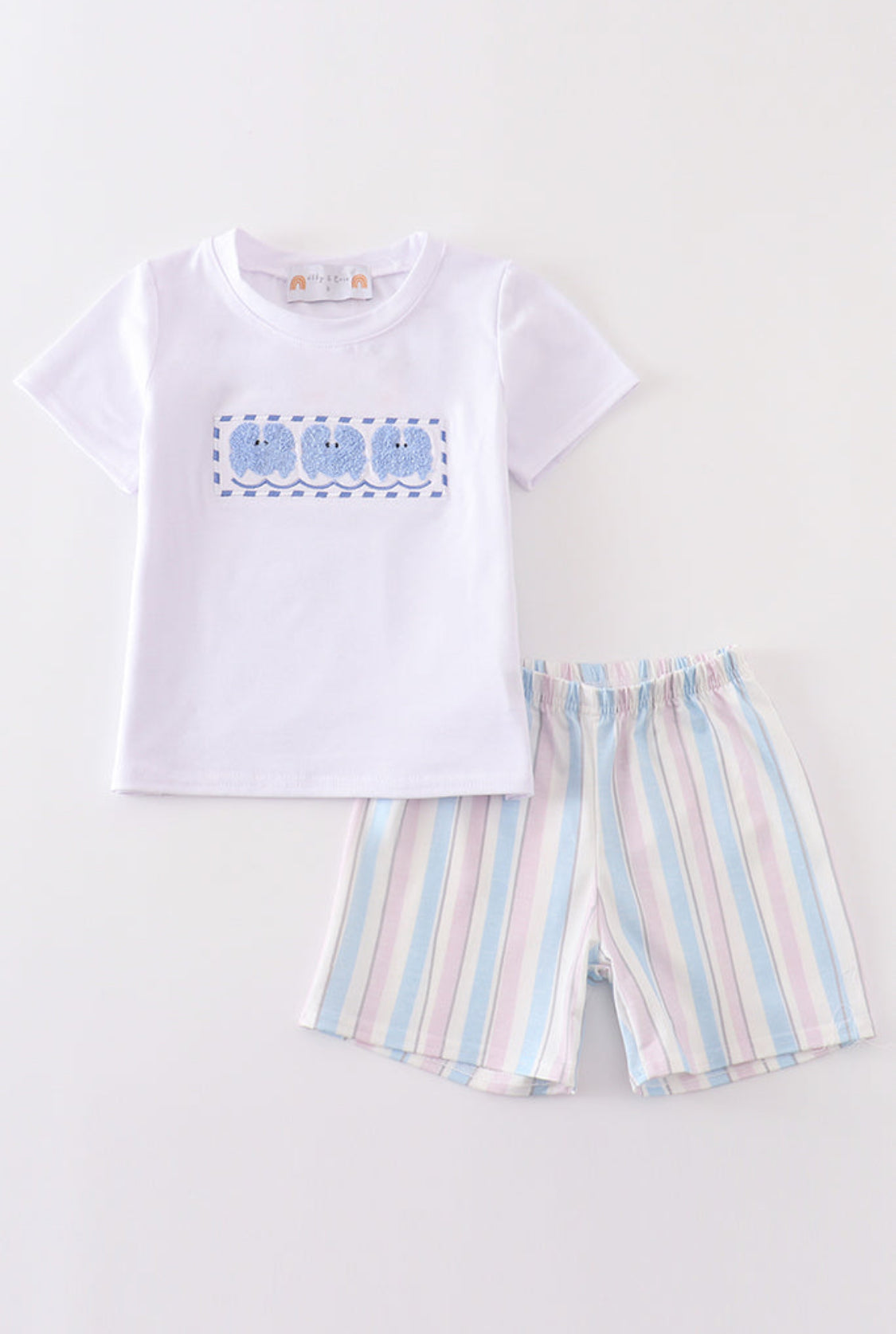 Crab French Knot Boy’s Set