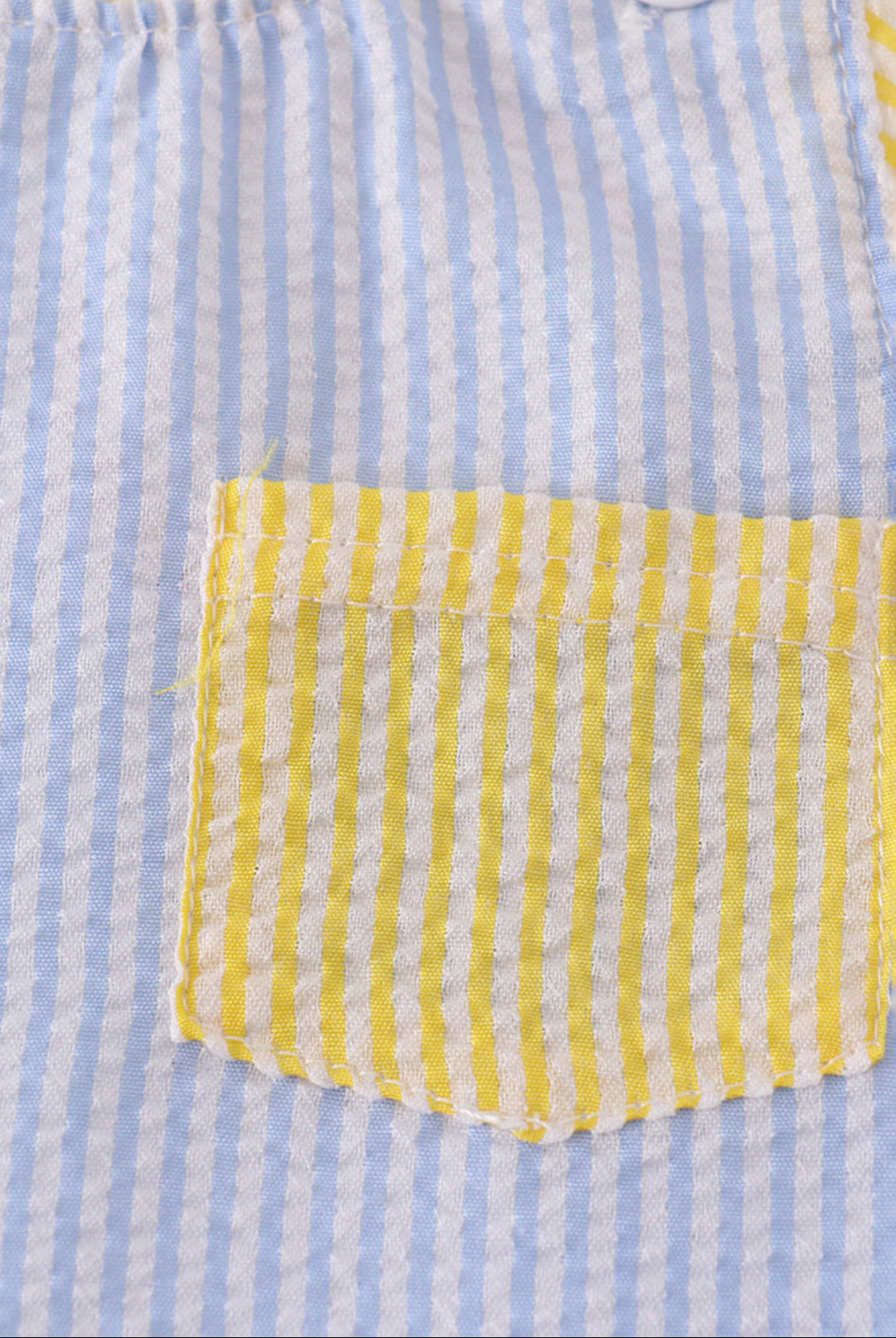 Multi Seersucker Stripe Boy’s Bubble