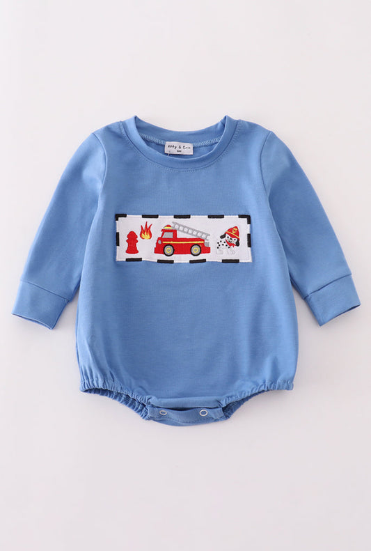 Blue Fire Fighter Boy’s Bubble