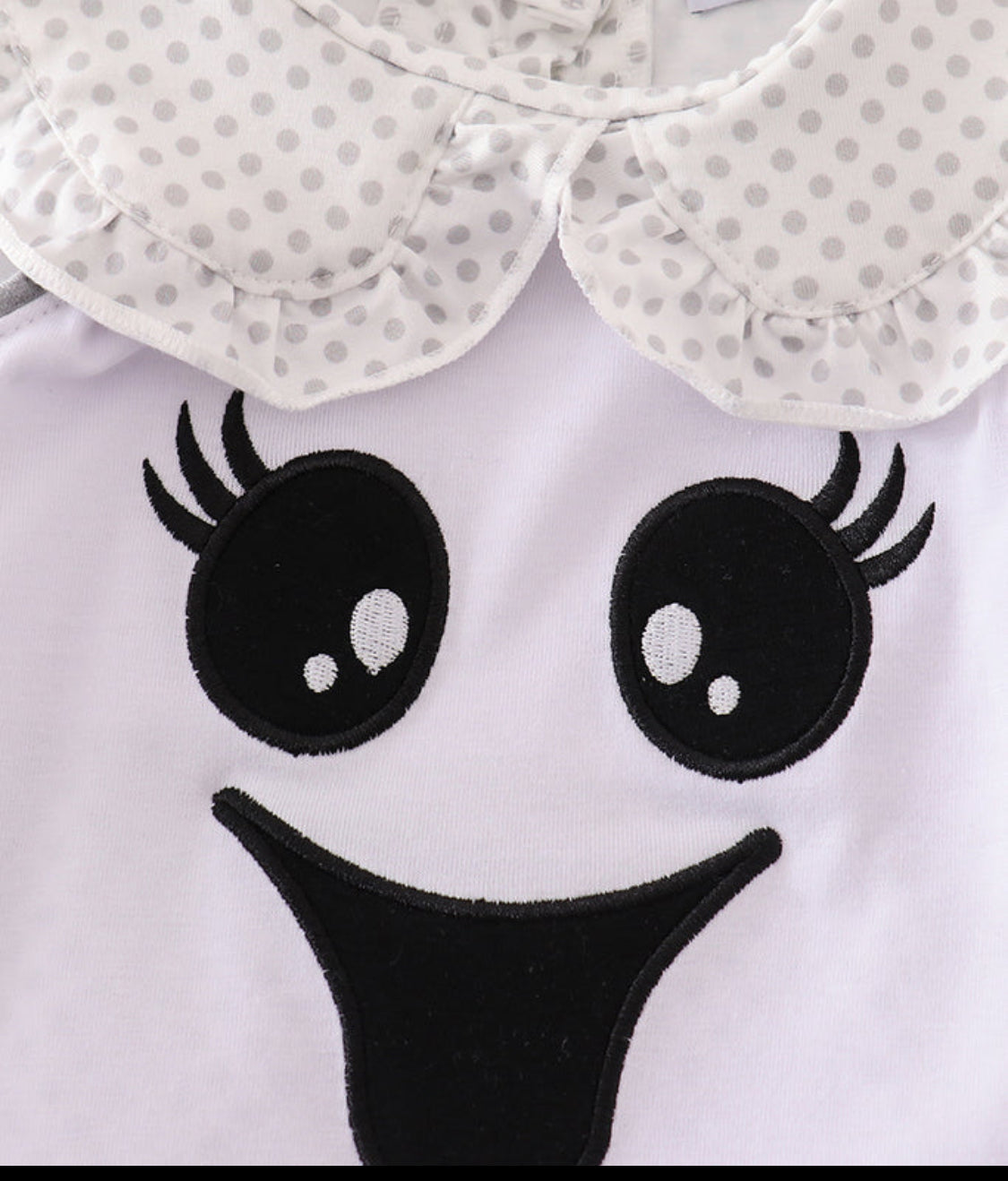 White Spooky Ghost Girl Bubble Set