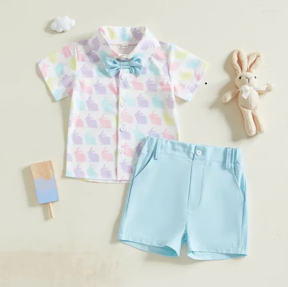 Boy's Bowtie Spring Set