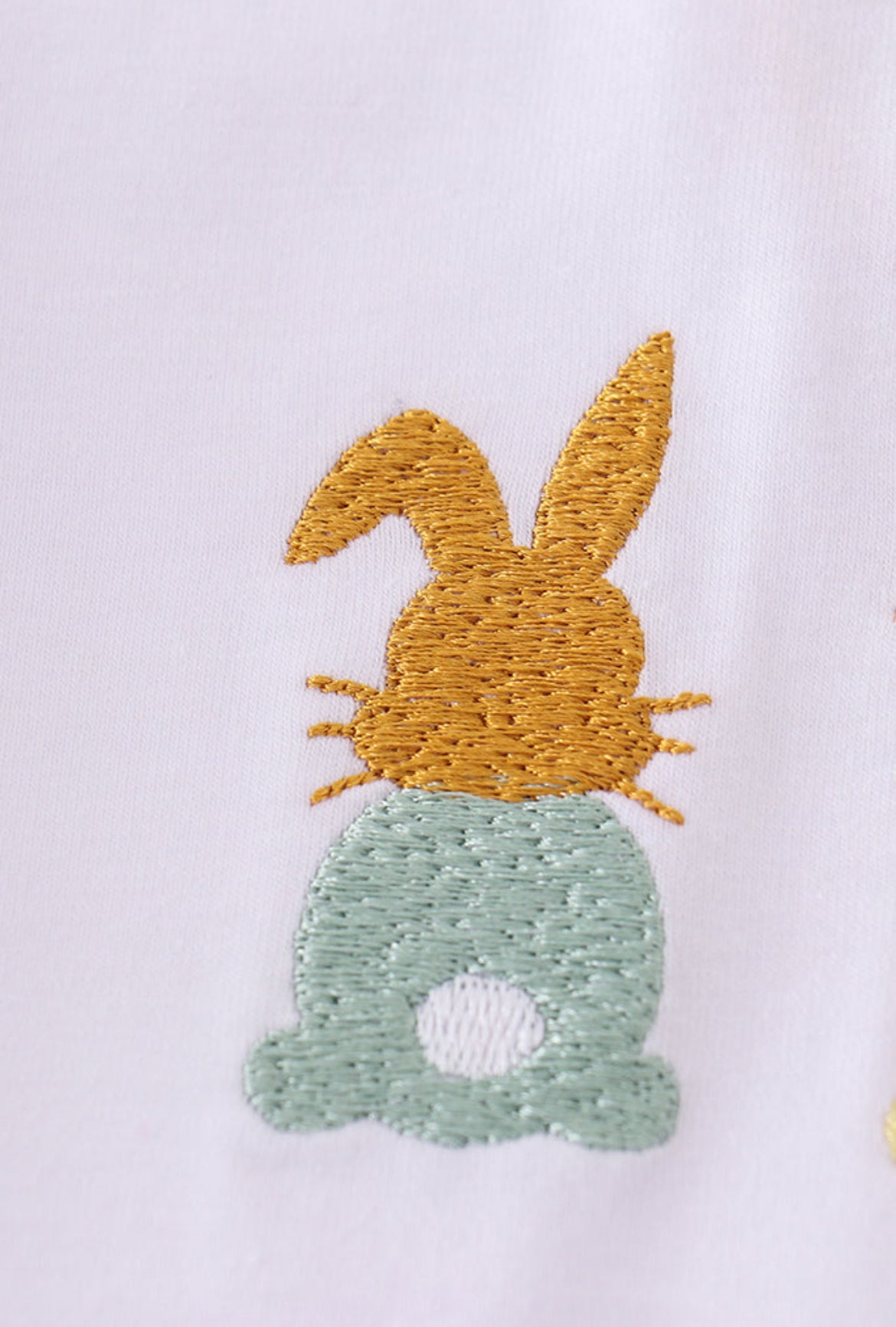 Boy’s Easter Bunny Embroidered Short Set