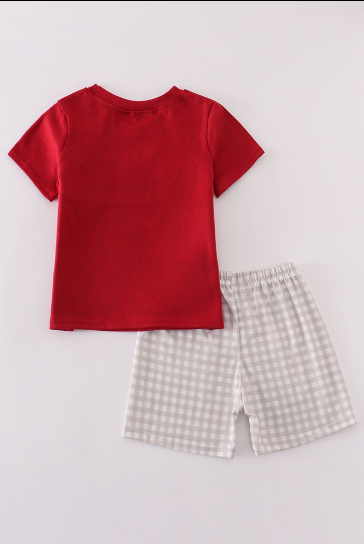 Boy’s Alabama Embroidered Shorts Set