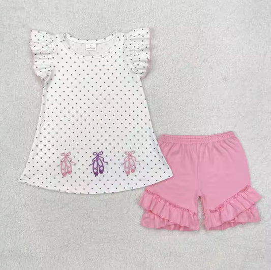 Girl’s “I Hope You Dance” Shorts Set