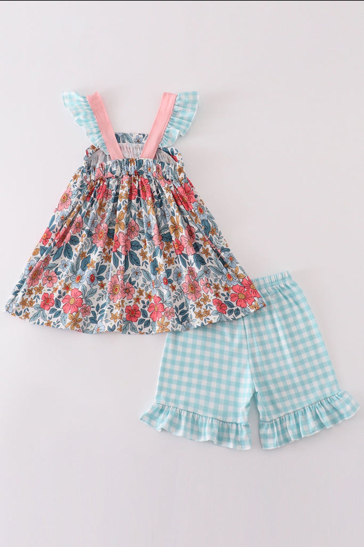 Girl’s Garden Blossom Shorts Set