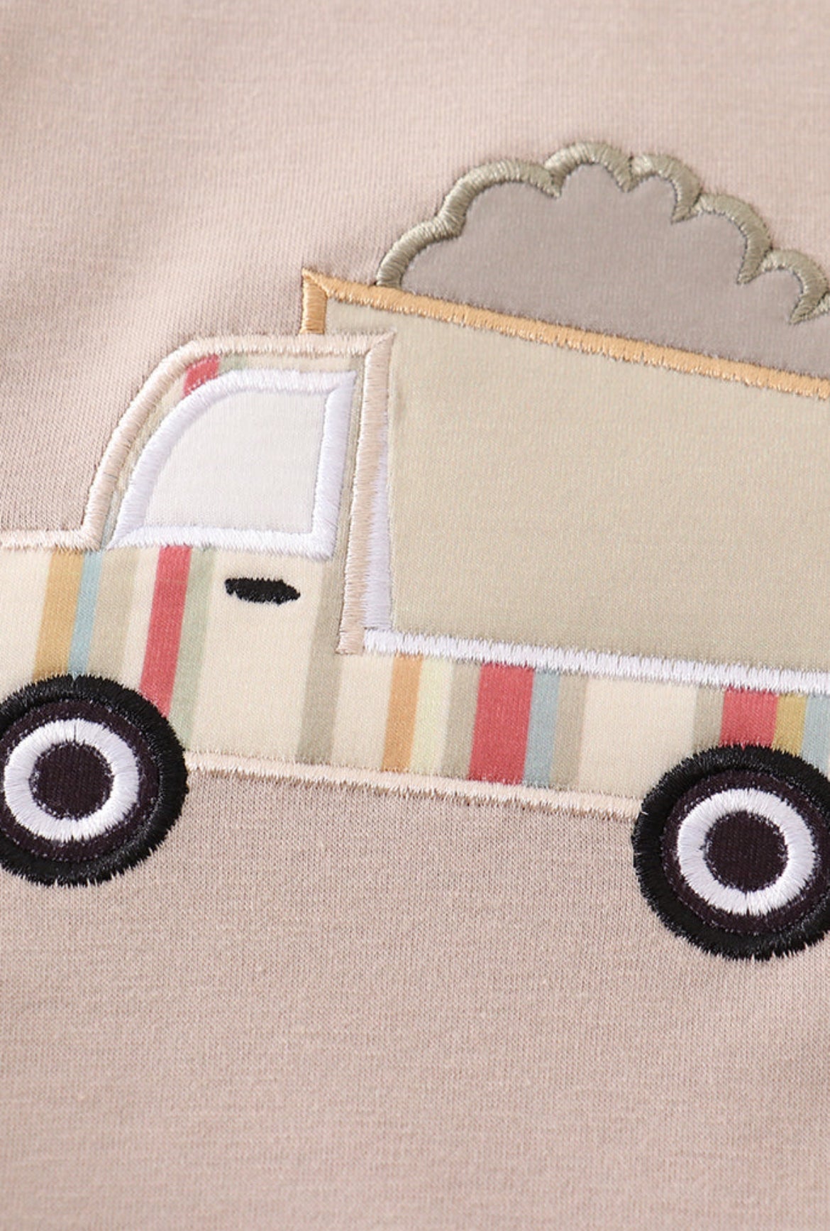 Boy’s “Truck” Appliqué Bubble