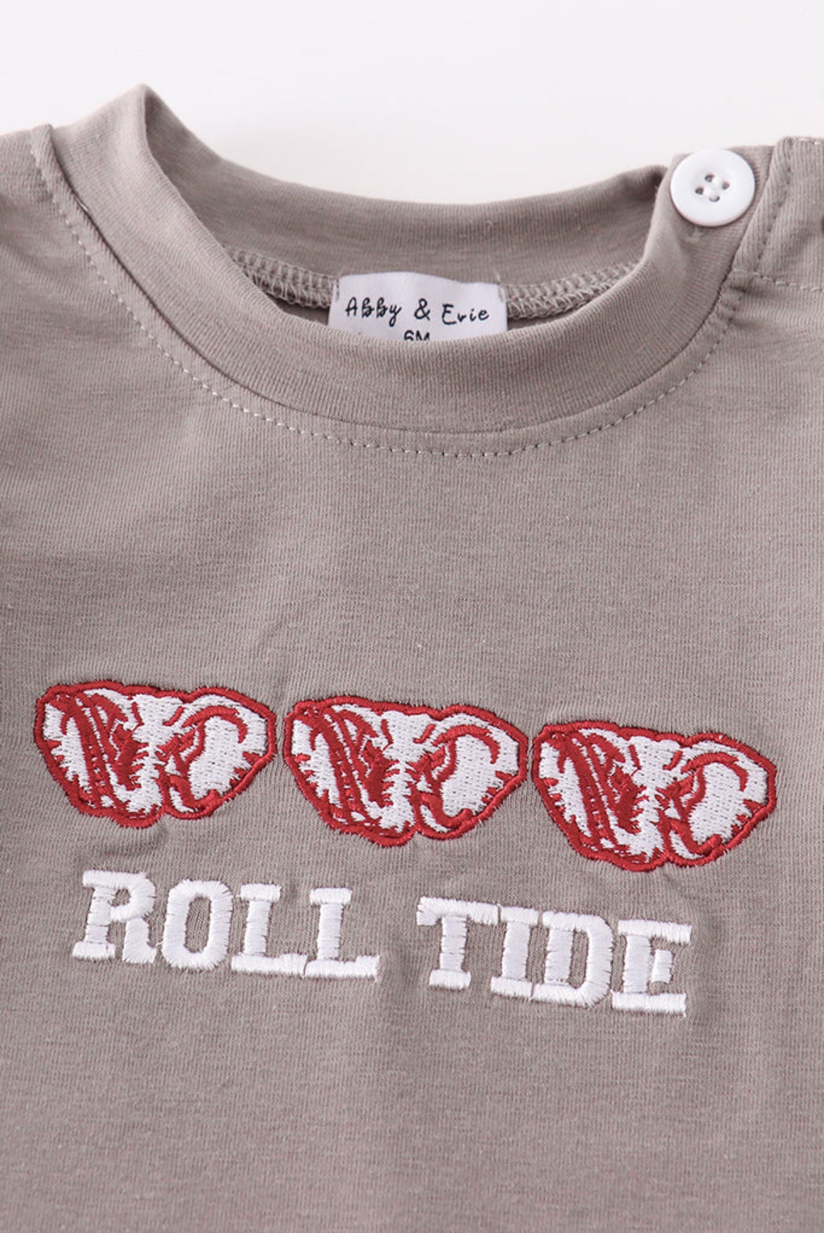 Boy’s “Roll Tide” Long Sleeve Romper