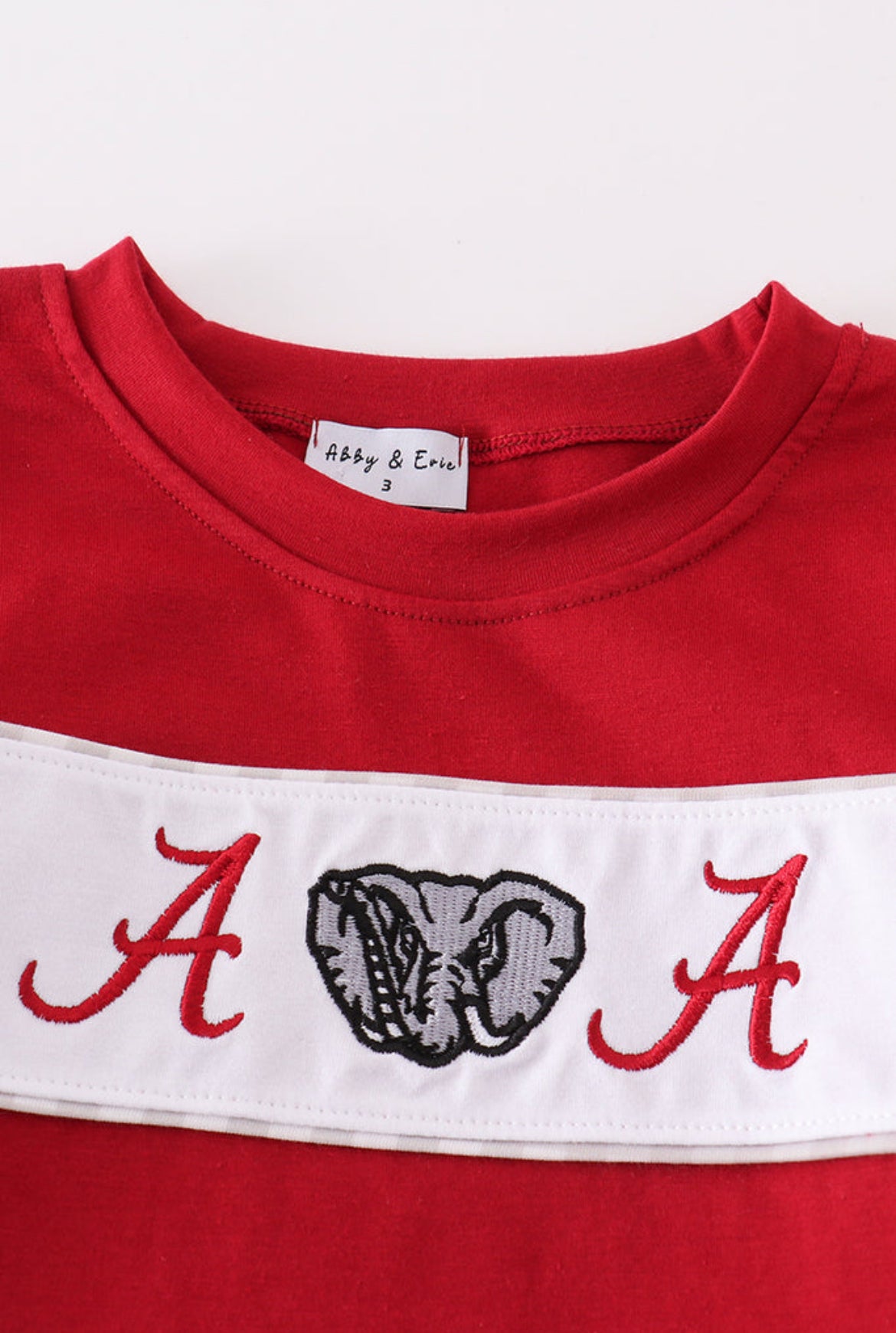 Boy’s Alabama Embroidered Shorts Set