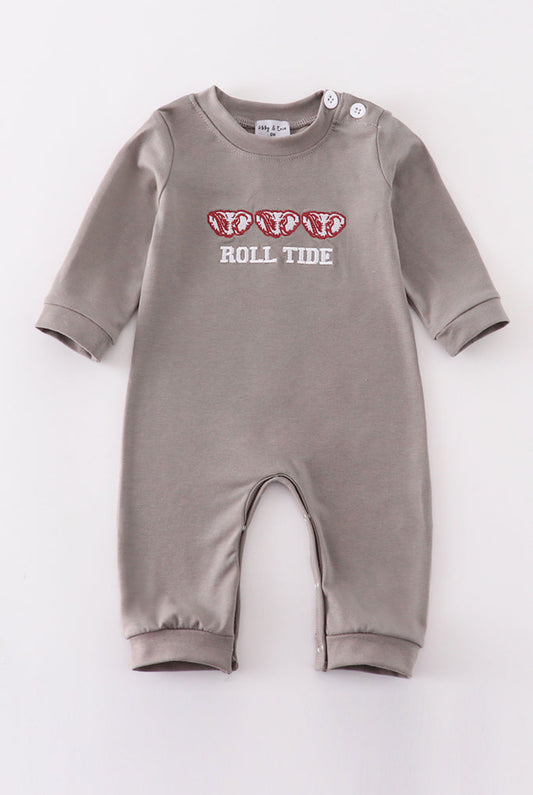 Boy’s “Roll Tide” Long Sleeve Romper