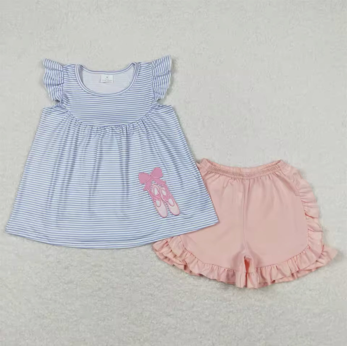 Girl’s “Ballet Dreams” shorts set