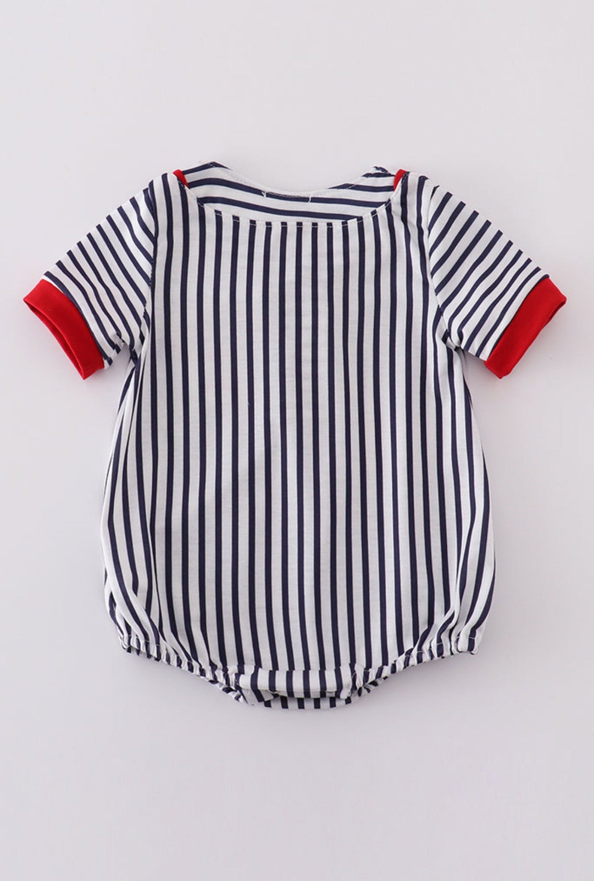 Boy’s Striped Baseball Embroidered Bubble