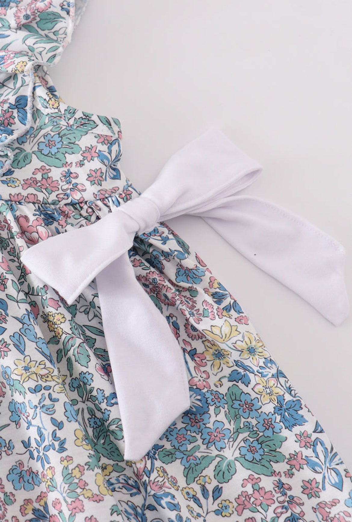 Girl’s Vintage Meadow Bow Dress