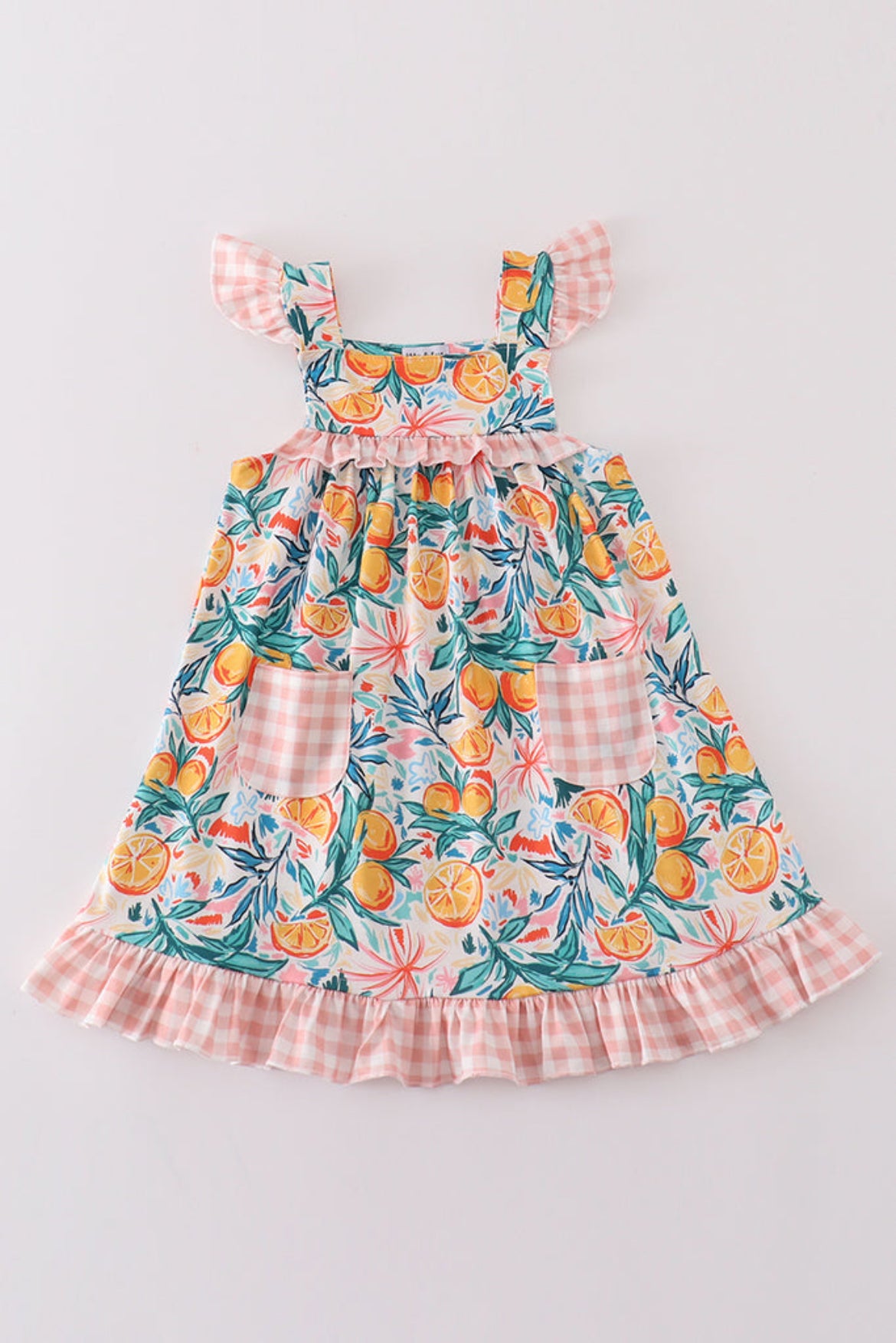 Girl’s Citrus Bloom Dress