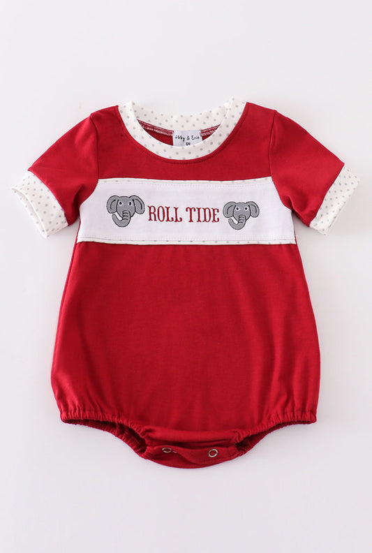 Boy’s “Roll Tide” Embroidered Bubble