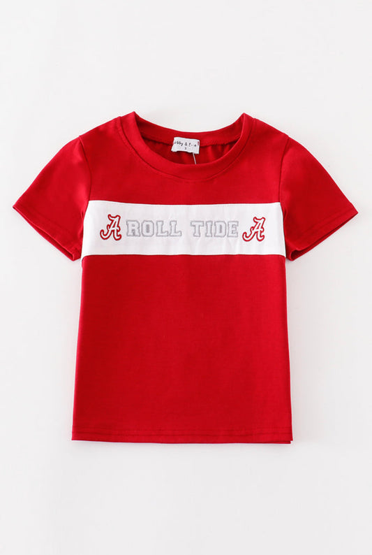 Boy’s “Roll Tide” Embroidered Shirt