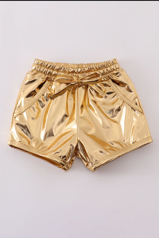 Yellow Laser Shorts
