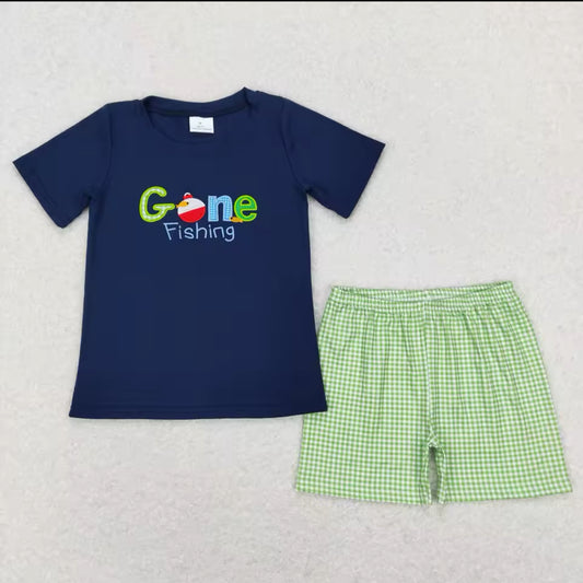 Boy’s “Fishing Adventure” Short Set