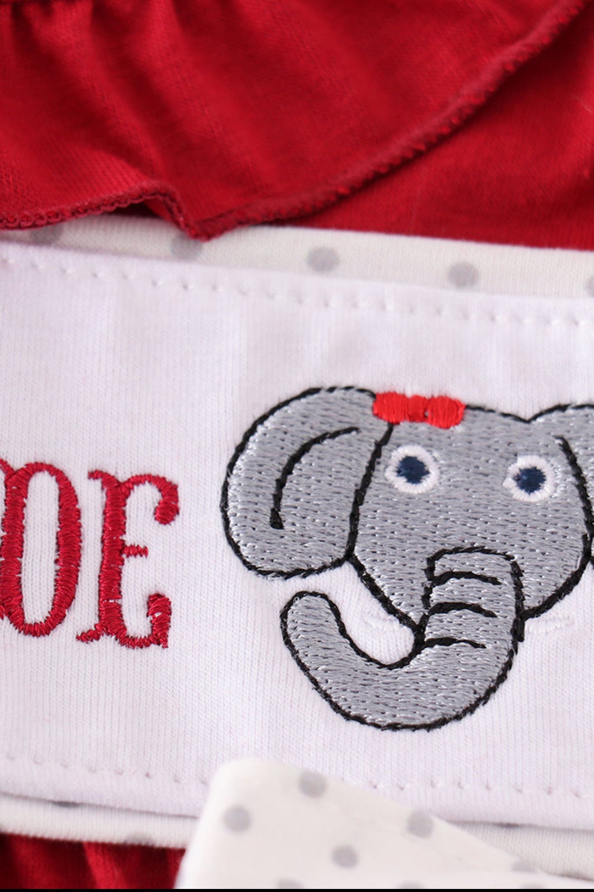 Girl’s “Roll Tide” Embroidered Bubble