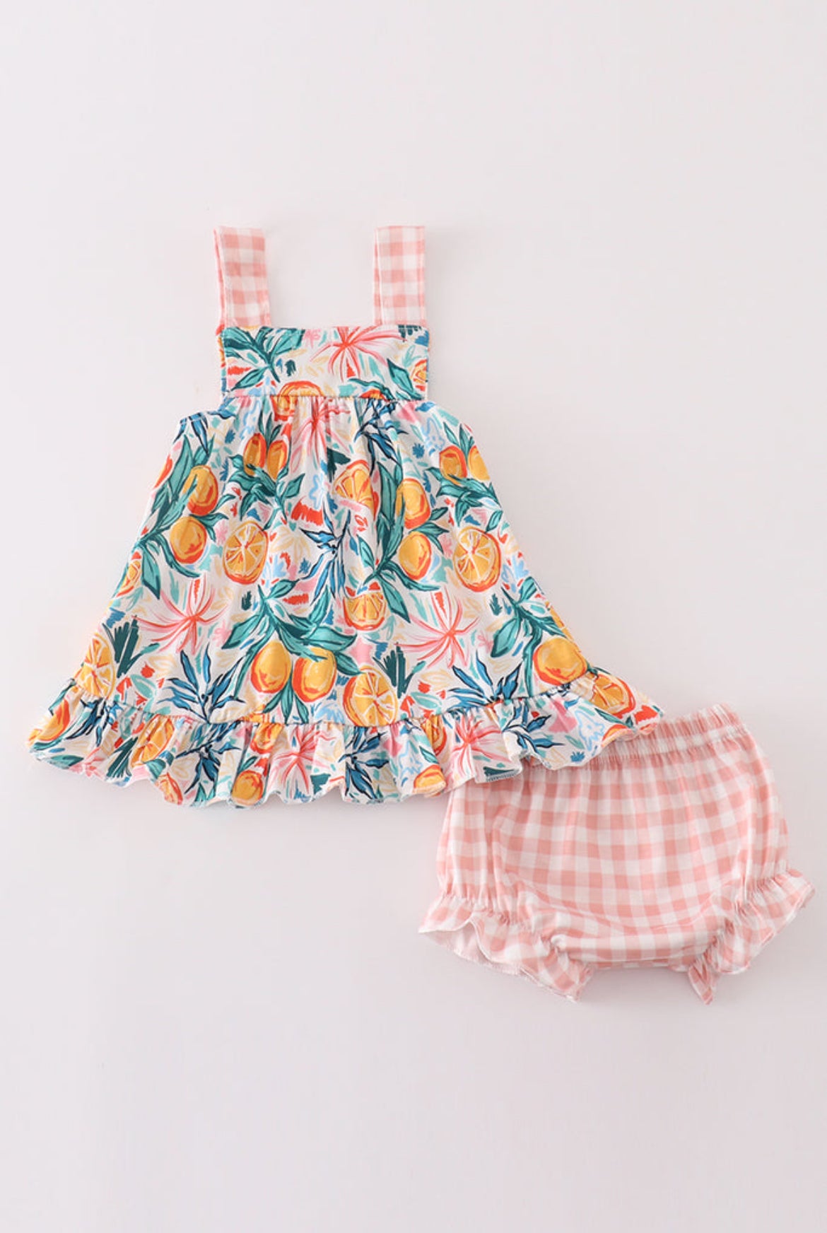 Girl’s Citrus Bloom Bloomer Set