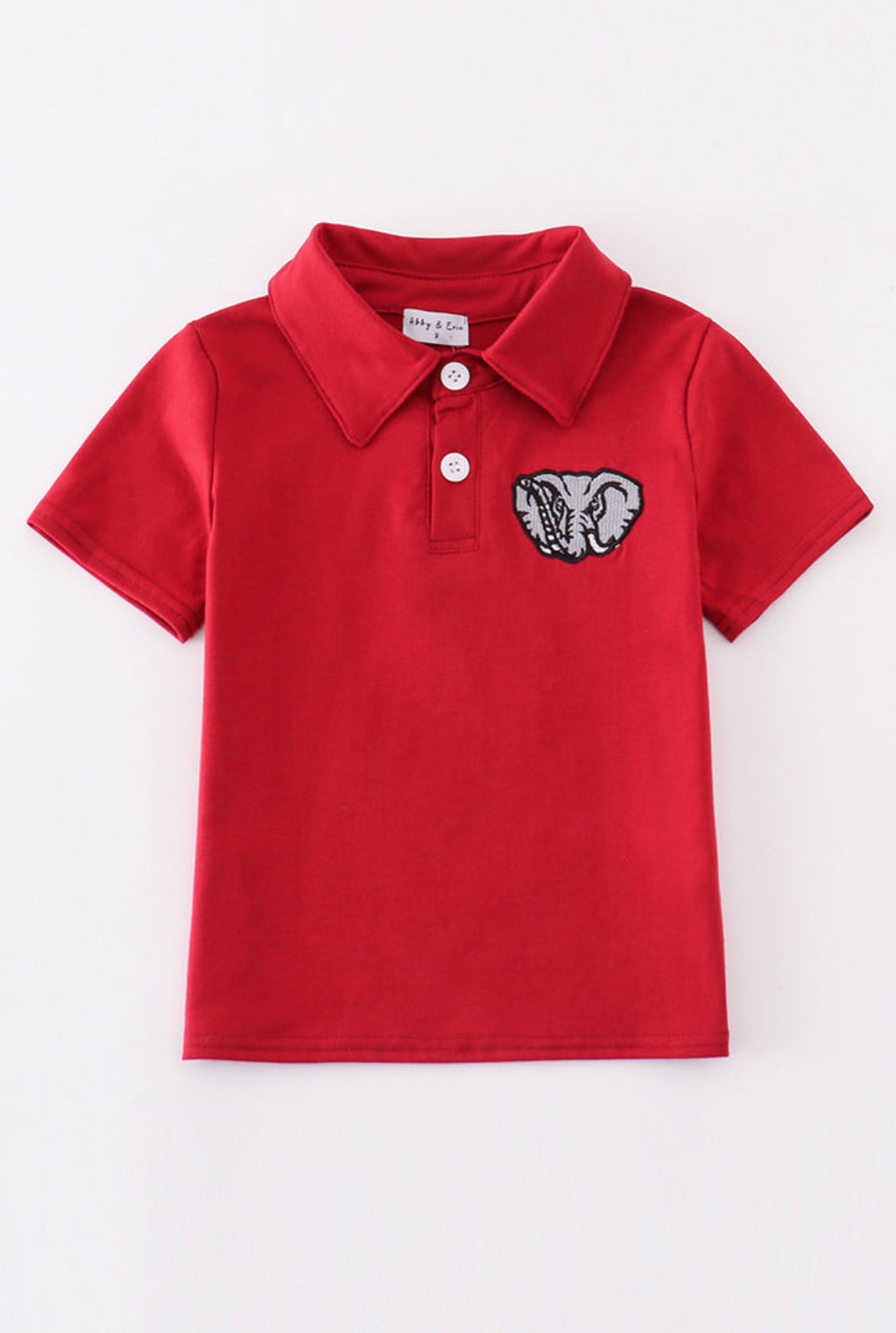 Boy’s BAMA Elephant Embroidered Polo Shirt