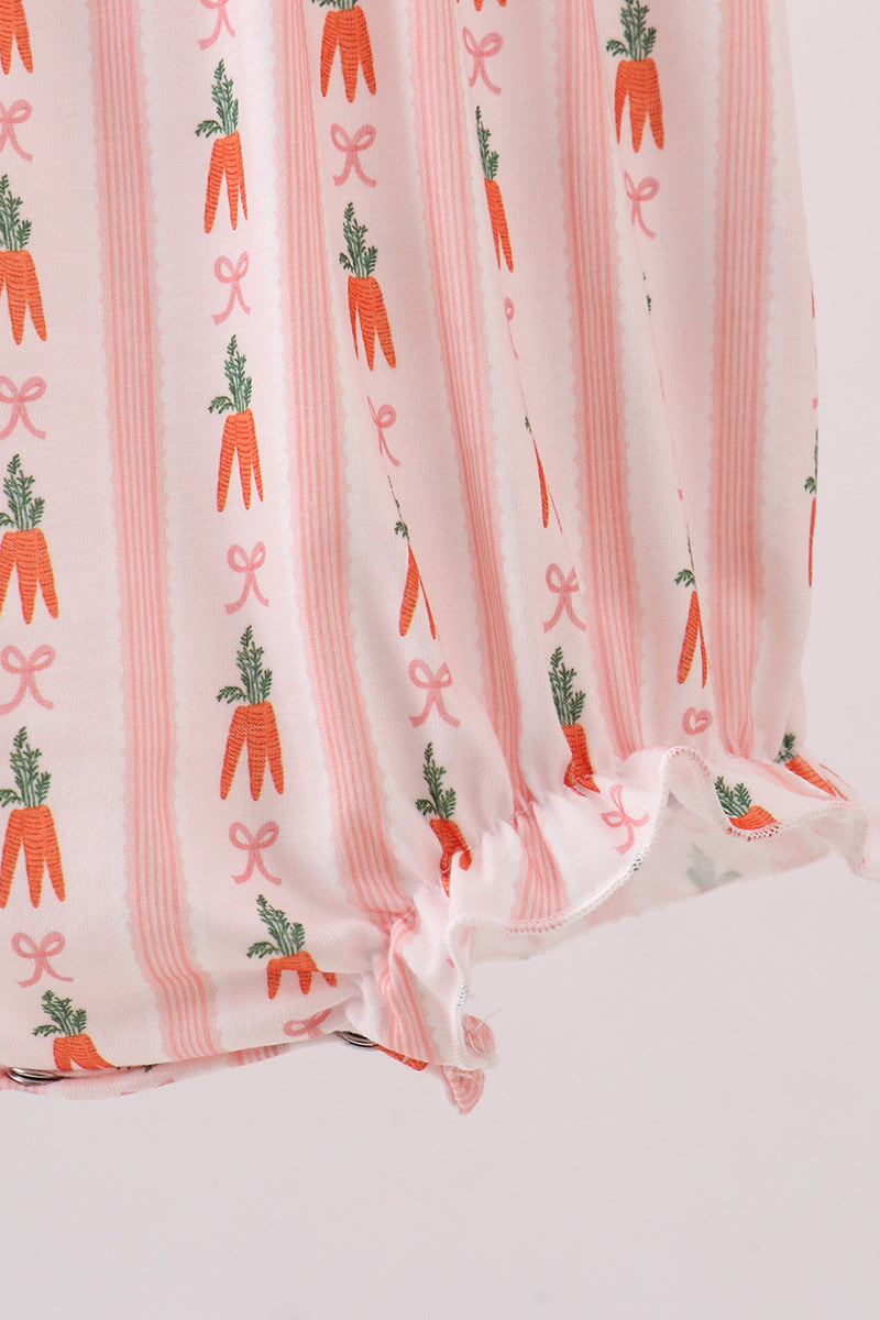 Bunny embroidery ruffle bubble