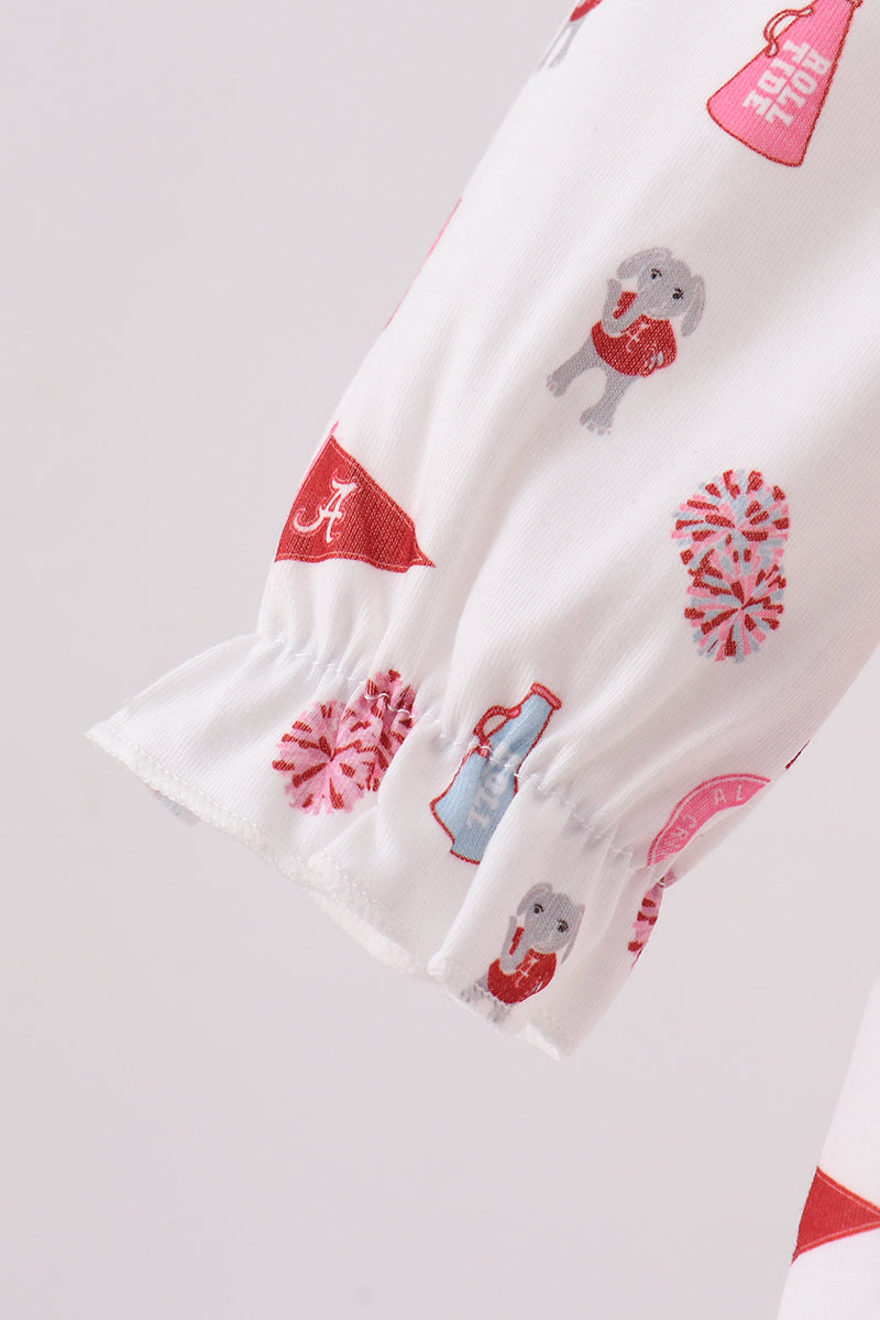 Pink Alabama Print bubble
