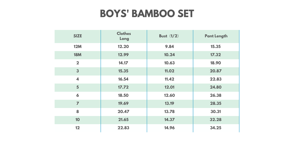 Grey character bamboo pajama set